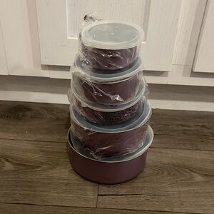 Purple Food Storage Container Set
